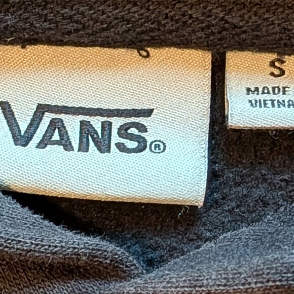 Vans Hoodie Pizza Served Cold Grim Reaper Black Small Pullover - Picture 5 of 9